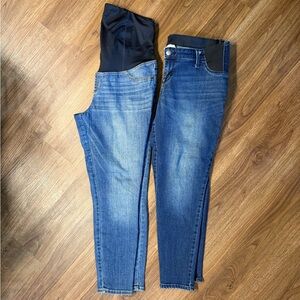 Isabel Maternity by Ingrid & Isabel Dark Blue Maternity Jeggings